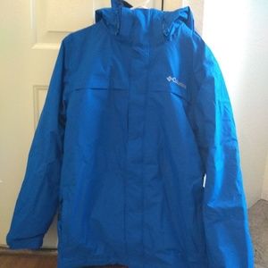 Blue Columbia Interchange Jacket